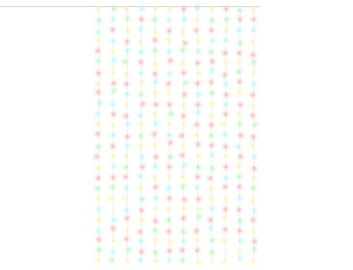 Fényfüggöny 300 LED - többszínű 31V KŚ11331