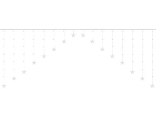 Fényfüggöny 136LED - meleg fehér 31V KŚ11337
