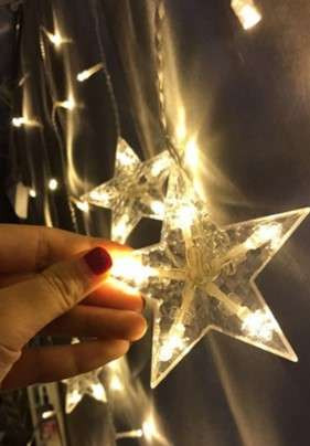 Fényfüggöny 138LED - hideg fehér 31V KŚ11330