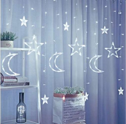 Fényfüggöny 138LED - hideg fehér 31V KŚ11330