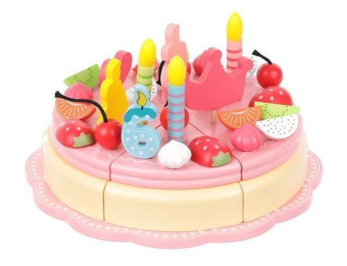Fából készült születésnapi torta