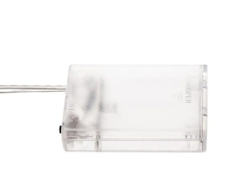 LED éjjeli lámpa - csillag - meleg fehér