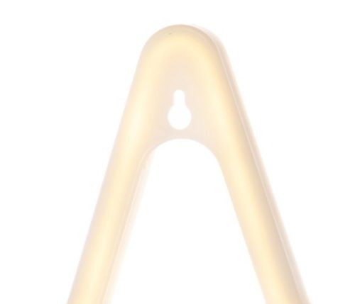 LED éjjeli lámpa - csillag - meleg fehér