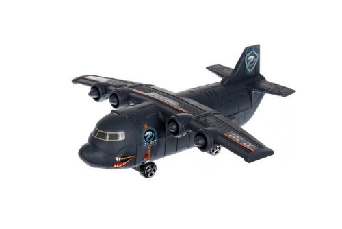 Játék katonai bázis, repülőtér, katonákkal + autókkal + gépekkel