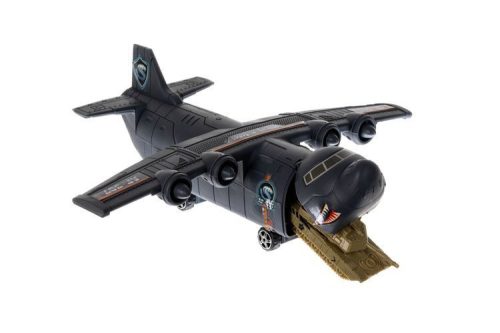 Játék katonai bázis, repülőtér, katonákkal + autókkal + gépekkel