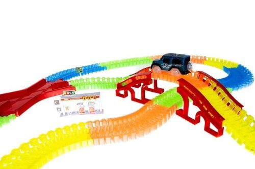 458 részes világító autópálya készlet 2 autóval