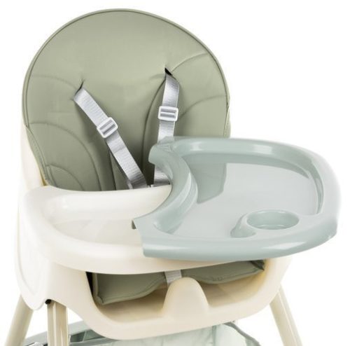 KRUZZEL etetőszék - világoszöld