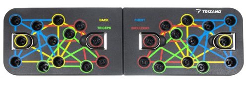 Push-up deszka - fogantyú vonalakkal