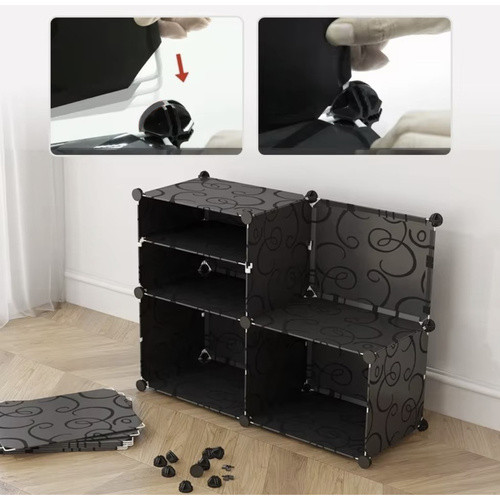 Moduláris cipőtartó - 6 szint 3 polc