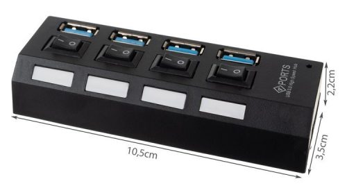 USB hub - 4 USB 3-0 port