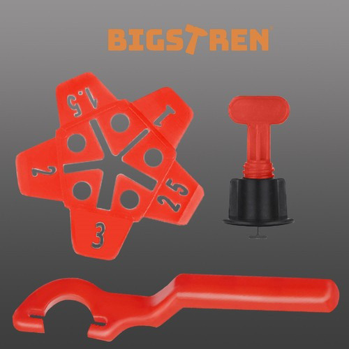 Csempe szintező rendszer 150 db + kulcsok