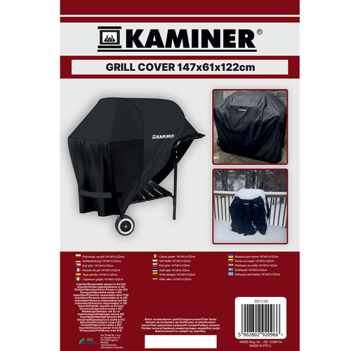 Kerti grill burkolat 147x61x122cm