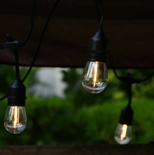 Függesztett kerti füzér 5m 24V IP44