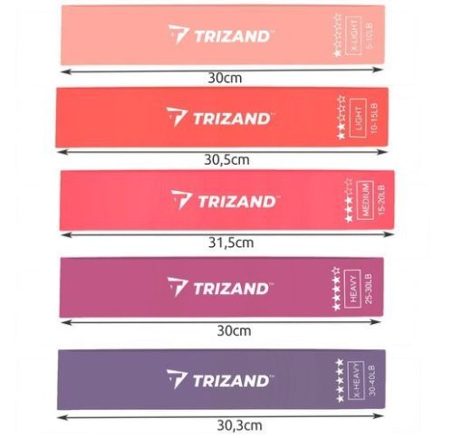 Edzőszalag-készlet - 5 db