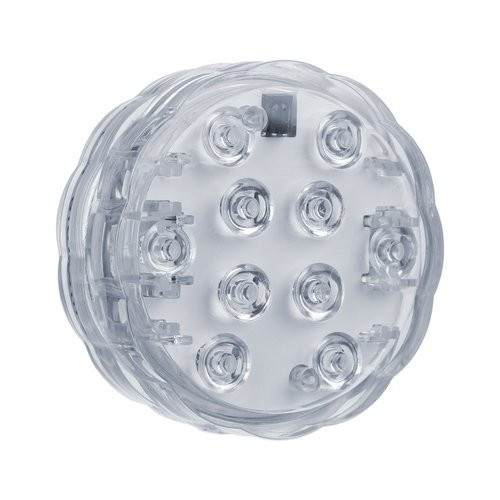 2 db-os vízálló LED lámpa szett, medencébe, távirányítóval