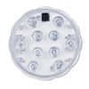 Vízálló LED lámpa távirányítóval - 2 db-os készlet