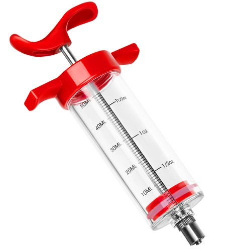 Hús injektor/fecskendő 50ml + 3 tű
