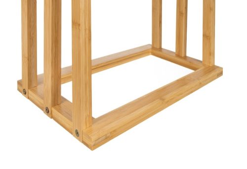 Akasztó - állvány törölközőkhöz - bambusz