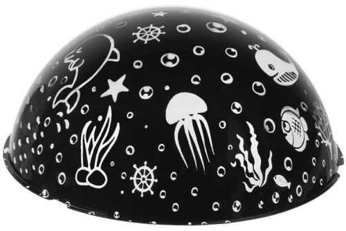 Éjjeli csillagfényes lámpa projektorral - kék