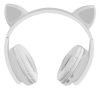 Vezeték nélküli fejhallgató macskafüllel - fehér