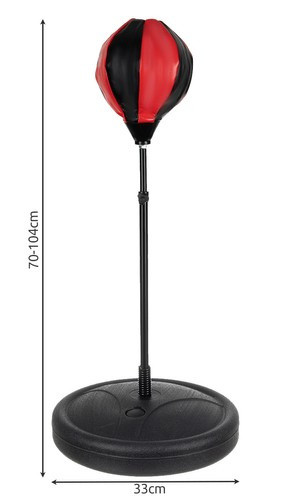 Boksz szett - zsák, kesztyű és pumpa, 70-104 cm