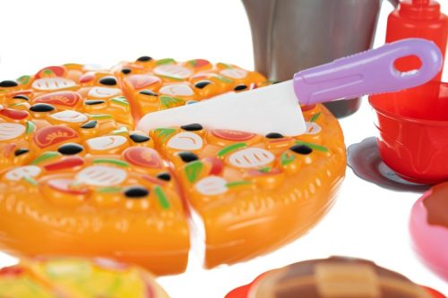 Gyorséttermi játékkészlet pizza