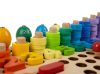 180+ elemből álló oktató játék fa puzzle