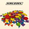 Oktatási puzzle - geometriai figurák