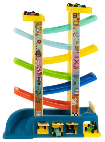 Csúszdapálya 8 db autóval