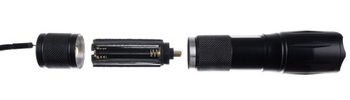 Zseblámpa 2in1 XPE UV L18367