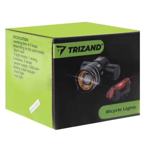 T6 USB kerékpár lámpa + hátsó lámpa