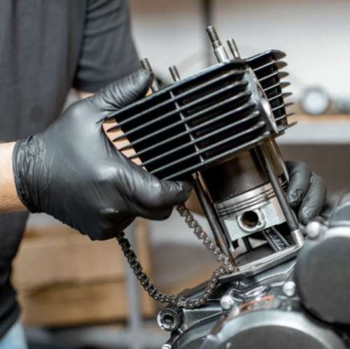 Nitril kesztyű 100 db- L - fekete