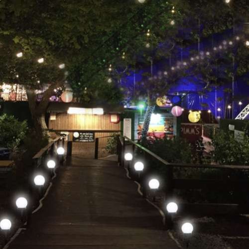 Napelemes kerti lámpa - 6 db-os golyós készlet.