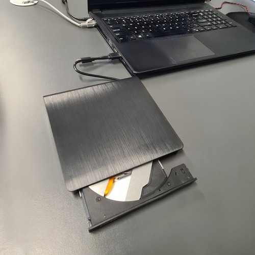 Külső CD író-olvasó  DVD olvasó meghajtó