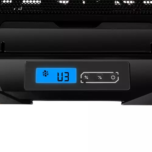 Izoxis laptop hűtőpárna, 36,5 x 28 x 3 cm