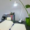 Íróasztali lámpa klipszes - fehér