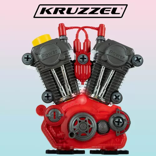 Kruzzel játék motor LED fénnyel