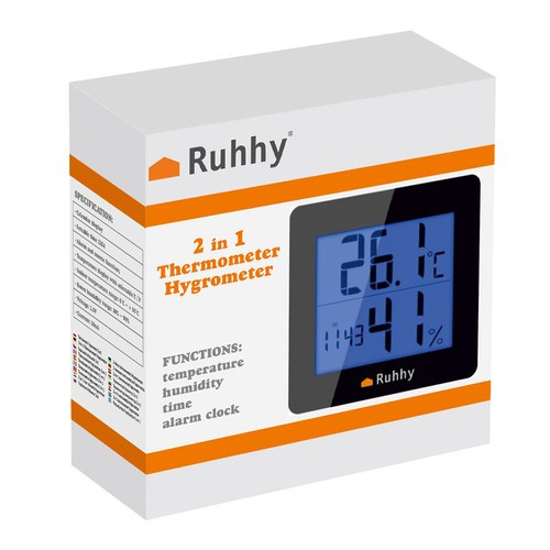 Ruhhy 19161 hőmérő/nedvességmérő