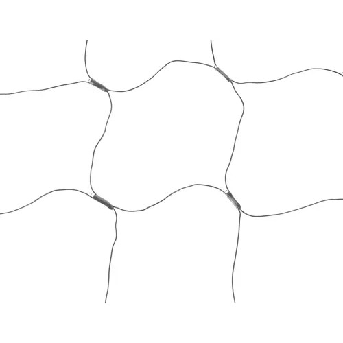 LED fényháló, 160 LED-es, USB-s - meleg fehér