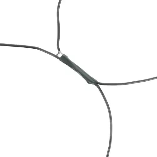 LED fényháló, 160 LED-es, USB-s - meleg fehér