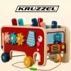 Fából készült elefánt - kalapács Kruzzel 20349