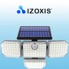 181LED napelemes lámpa Izoxis külső panellel