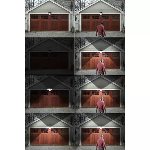 181LED napelemes lámpa Izoxis külső panellel