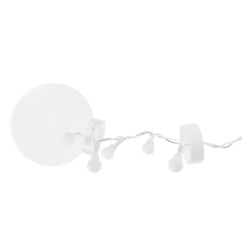 108LED USB fényfüggöny - hideg fehér