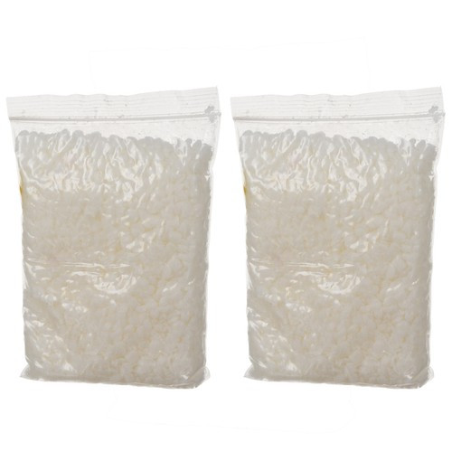 DIY gyertyakészítő készlet - 2 db- fehér-bambusz