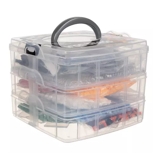 Vasalható gyöngyök - 6500 darabos készlet egy tokban