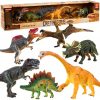 Dinoszauruszok - mozgatható figurák 6 db. Kruzzel 19745