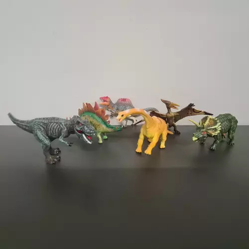 Dinoszauruszok - mozgatható figurák 6 db. Kruzzel 19745