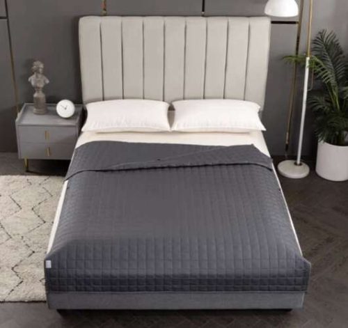 Ruhhy 19532 Súlyozott Takaró, 150x200 cm, 8 kg - Szürke