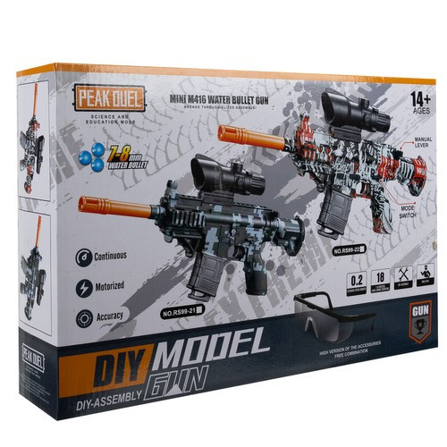 Kruzzel zselés golyós puska/fegyver